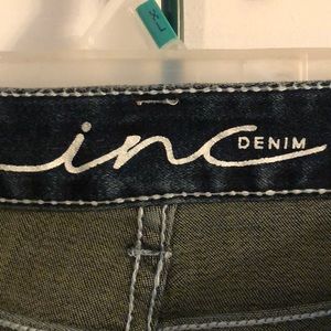 Inc denim boot cut jeans
